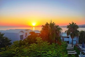 One of those sunsets at Theo Sunset Bay Hotel