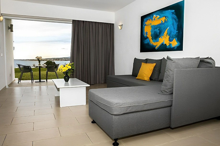 Family Suite Sea View at Theo Sunset Bay Hotel Paphos
